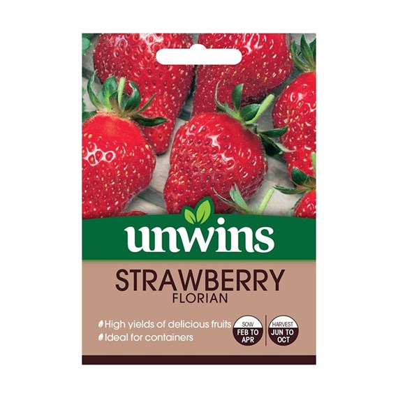 Unwins Seeds Strawberry Florian (30310555) Vegetable Seeds
