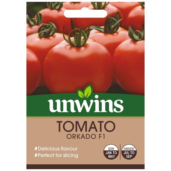 Unwins Seeds Tomato Orkado (30310561) Vegetable Seeds