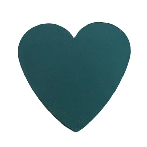 Val Spicer 12 Inch Floral Foam Heart 2 Pack