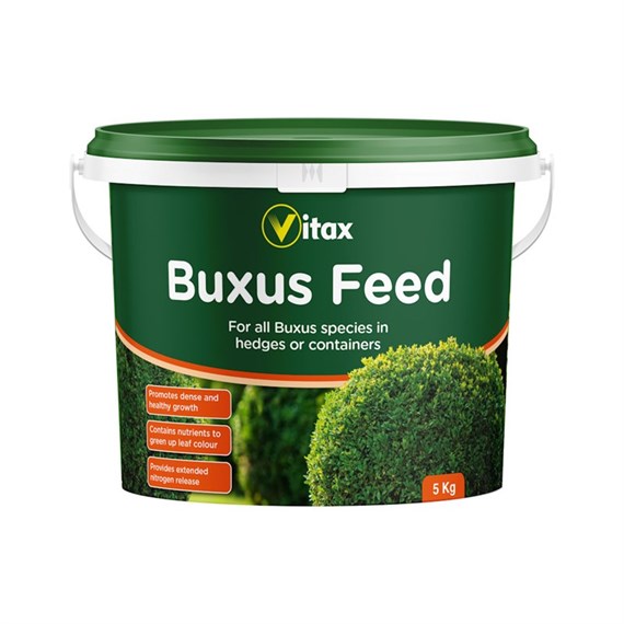 Vitax Buxus Plant Feed Tub 5kg (6BF5)