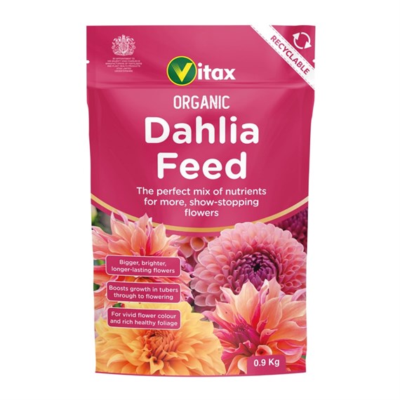 Vitax Dahlia Feed Pouch 900g (6DF901)
