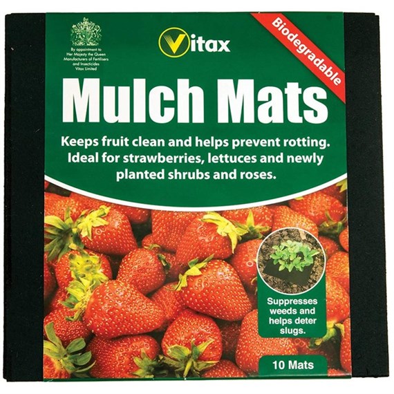 Vitax Plant Mulch Mats - 10 Mats (6MM1)