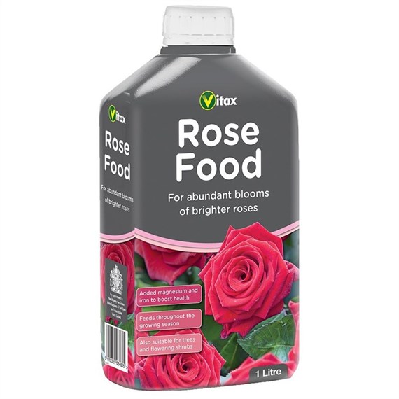 Vitax Organic Liquid Rose Food 1 Litre Liquid Fertilisers (5LRF1)