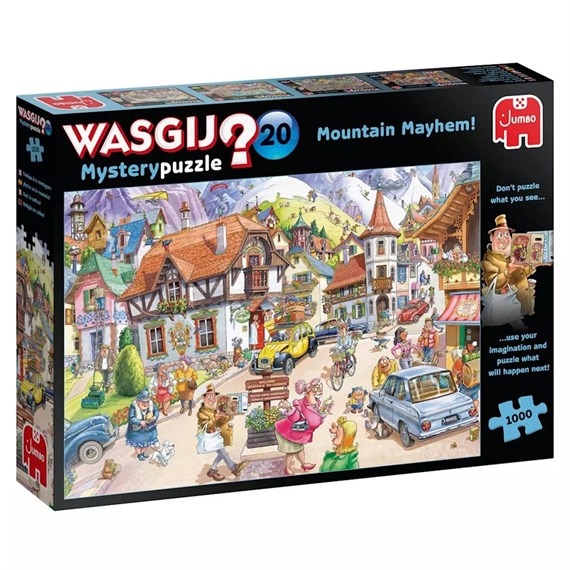 Wasgij Mystery 20 Mountain Mayhem! 1000 Piece Jigsaw Puzzle (25002)