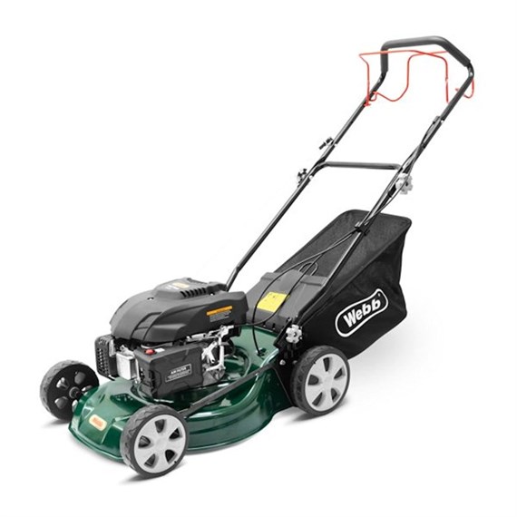 Webb Classic 46cm Self Propelled Petrol Rotary Lawnmower (WER460SP)