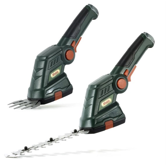 Webb Cordless 7.2v 2 in 1 Grass and Shrub Shears (WE7.2GHS)