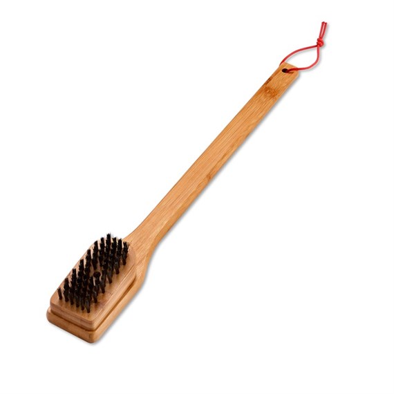 Weber 46cm Bamboo BBQ Grill Brush (6276) Barbecue Accessory