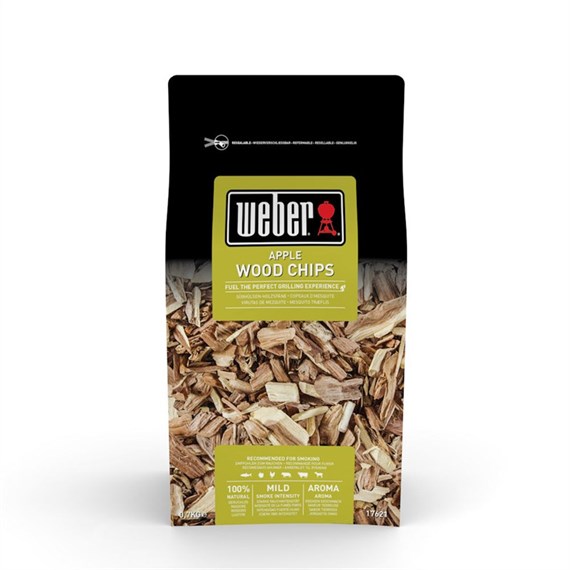 Weber Apple Barbecue Smoking Wood Chips 0.7kg (17621)