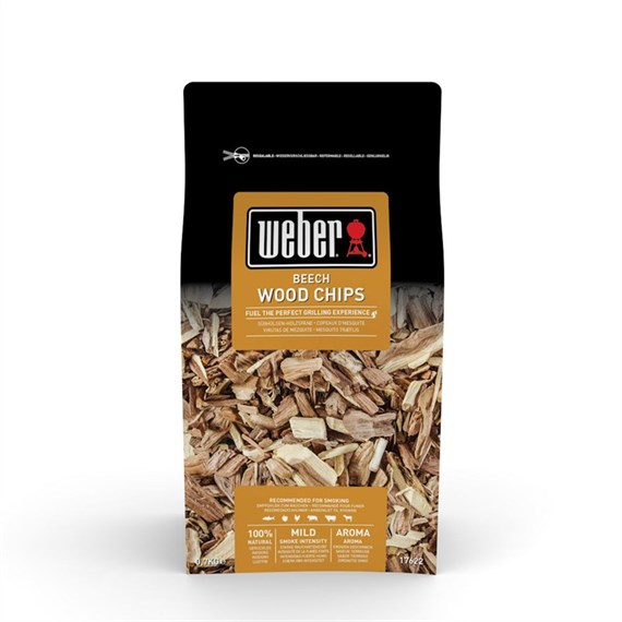 Weber Beech Barbecue Smoking Wood Chips 0.7kg (17622)