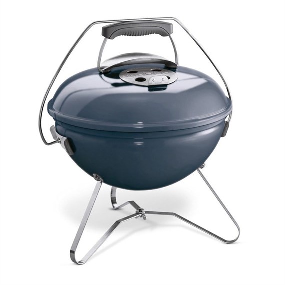 Weber Smokey Joe Premium - Slate Blue (1126804) Charcoal Barbecue