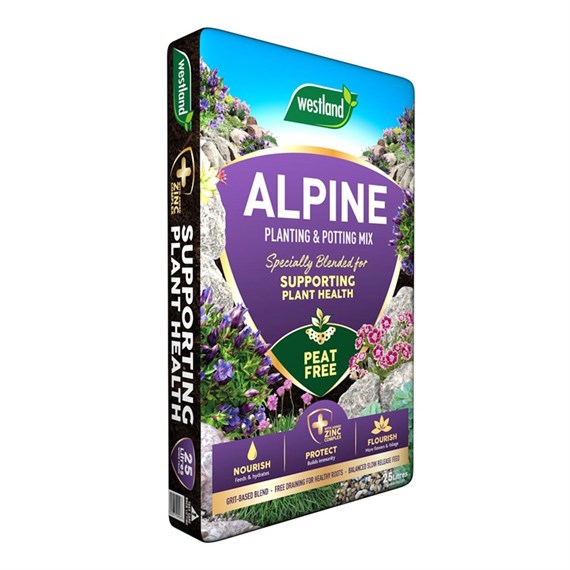 Westland Peat Free Alpine Planting & Potting Compost Mix 25L (11400018)