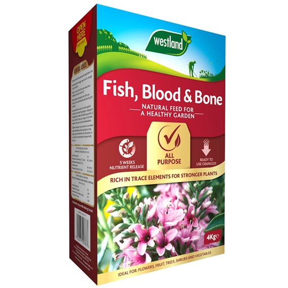 Westland Fish, Blood and Bone All Purpose Plant Food 4kg (20600099)