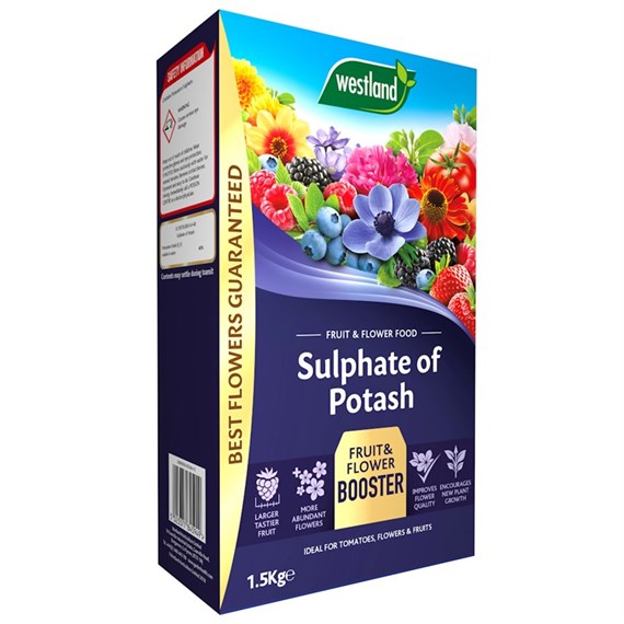Westland Sulphate of Potash Fruit and Flower Food - 1.5kg (20600028)