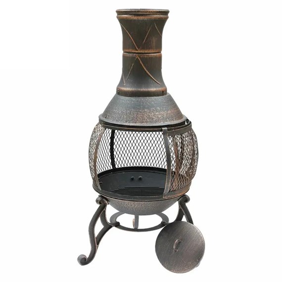 Woodlodge Bodmin Metal Chimenea (YBODMIN1)