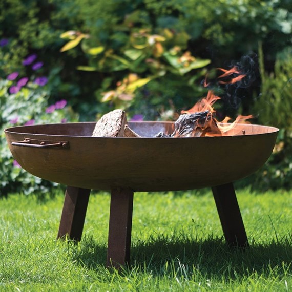 Woodlodge Glasto Fire Pit with Legs 75cm (YGLASTO3)