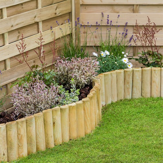 Zest 4 Leisure Border Log Roll 1.8m x 150mm (00468)