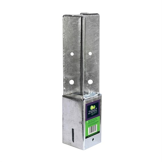 Zest 4 Leisure Fin Grip Concrete In for Fence Posts 100mm x 100mm (00063)
