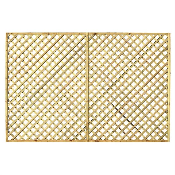 Zest 4 Leisure Hillside Diamond Trellis 1.83 x 1.22m (00422)