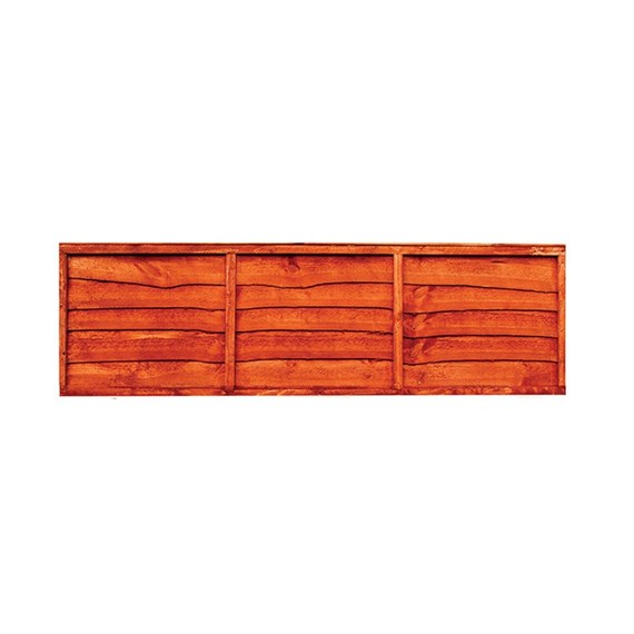 Zest 4 Leisure Waney Lap Fencing 6ft x 2ft (00657)