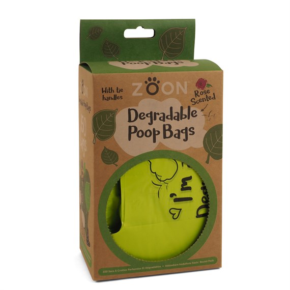 Zoon Degradable 150 Pack Scented Dog Poop Bags (8007002)