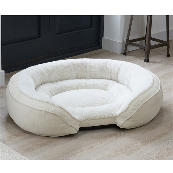 Zoon Ivory Komfort Memory Foam Oval Bed