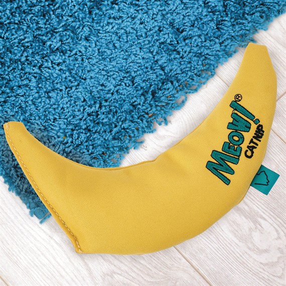Zoon Nip-it 100% Catnip Meow! Banana Cat Toy (8041029)