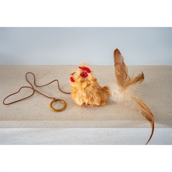 Zoon Nip-it Catnip Teaser Hen Cat Toy (8041026)