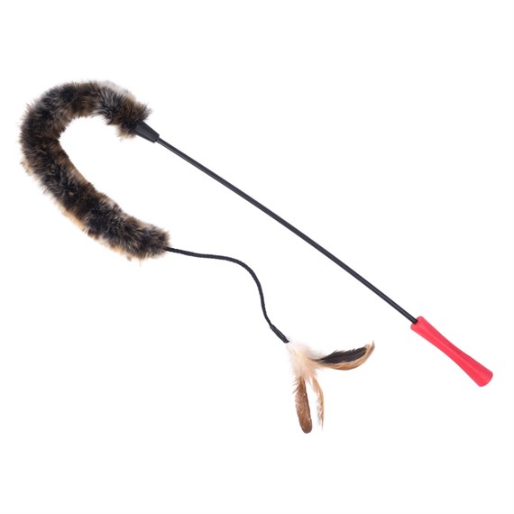Zoon Nip-it Tail Tickle Stick Cat Toy (8041003)