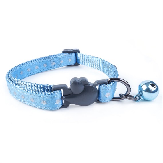 Zoon WonderLust Starry Shiny Blue Cat Collar (8043001)