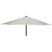 Glencrest Sturdi Plus Aluminium 2.5m Crank & Tilt Parasol - Natural
