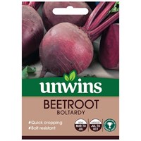 Unwins Seeds Beetroot (Round) Boltardy (30310603) Vegetable Seeds