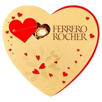Ferrero Rocher Heart Shaped Box of Chocolates 125g