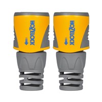 Hozelock Hose End Connector (Plus)Twinpack - Carded (2050P0025)