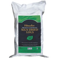 Kiln Dried Hardwood Logs - Large Bag (25-30kg Approx) (351000)