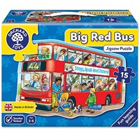 Orchard Toys Big Red Bus Jigsaw Puzzle Kids Toys (249)