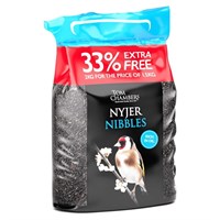 Tom Chambers Wild Bird Food Nyjer Nibbles - 2kg - 33% Extra Free (BFC028)