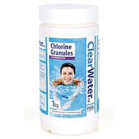 ClearWater Chlorine Granules For Disinfecting Swimming Pools - 1000g (CH0010)