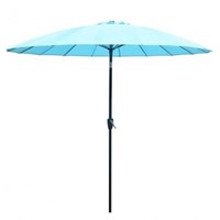 Sturdi Shanghai 2.7m Garden Parasol - Aqua