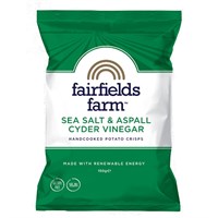 Fairfields Farm Crisps Sea Salt & Aspall Cyder Vinegar 150g