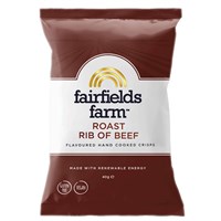 Fairfields Farm Crisps Roast Rib of Beef 150g
