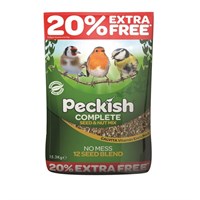 Peckish Complete Wild Bird Seed 12.75Kg + 20% Extra Free (60050143)