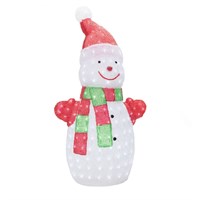 Konstsmide Acrylic Snowman LED 200 White Christmas Decoration - 90cm (6285-203EE)