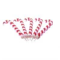 Konstsmide Acrylic Candy Sticks LED White Christmas Decoration- Set Of 5 (6295-203EE)