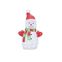 Konstsmide Acrylic Snowman LED 88 Christmas Decoration - 50cm (6297-203EE)