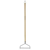 Kent & Stowe Carbonated Steel Long Handled Soil Rake (70100257)