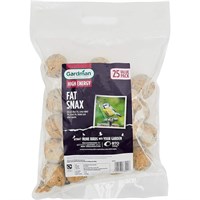 Gardman No Net Fat Snax Wild Bird Food (25 Value Pack) Bag Wild Bird Food (A04223)