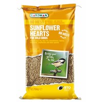 Gardman Sunflower Hearts 12.75kg Wild Bird Food (A05200)