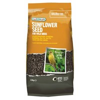 Gardman Sunflower Seed 2.8kg Wild Bird Food (A06410)