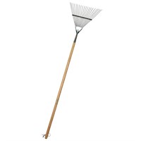 Burgon & Ball RHS Stainless Flexi-Tined Lawn Rake (GTB/SRLRHS)