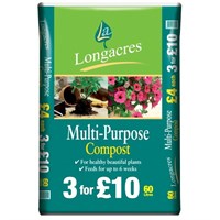 Longacres Multi Purpose Compost 60L (018945)